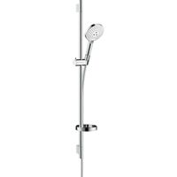 Hansgrohe Raindance select s120 glijstangset 90cm met unica s en puro wit chroom 26631400