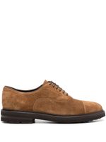 Henderson Baracco chaussures oxford en daim à lacets - Marron - thumbnail