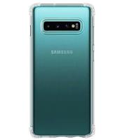 Schokbestendige softcase hoes - Samsung Galaxy S10 - Transparant