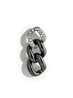 SHAY puce d'oreille en or noir 18ct sertie de diamants - thumbnail