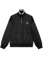 Gucci sweat à col montant - Noir