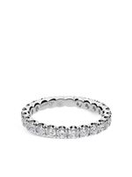 LEO PIZZO bague Anniversary en or blanc 18ct ornée de diamants - Argent - thumbnail