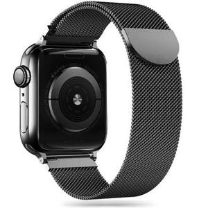 Apple Watch Series 9/8/SE (2022)/7/SE/6/5/4/3/2/1 Tech-Protect Milanese band - zwart