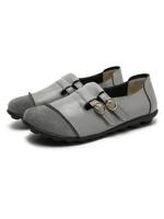 Retro Casual Eenvoudig klittenband Vlak Schoenen
