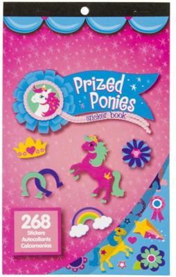 LG Imports stickerboek prized ponies karton roze 268 stickers LG Imports stickerboek prized ponies karton roze 268 stickers