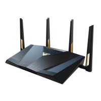 ASUS RT-BE88U draadloze router 10 Gigabit Ethernet Dual-band (2.4 GHz / 5 GHz) Zwart, Grijs - thumbnail