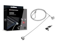 CONCEPTRONIC CNBSLOCK15T dubbelkops laptopslot met sleutel, 1,5 m