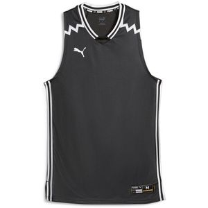 Puma Hoops Team Game Jersey Men - - zwart - maat L