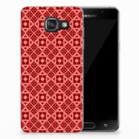 Samsung Galaxy A3 2016 TPU bumper Batik Rood