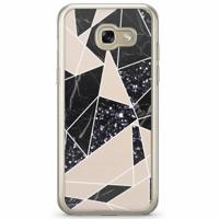 Samsung Galaxy A3 2017 siliconen hoesje - Abstract painted