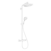 Hansgrohe Doucheset Croma Select S 280 met Thermostaat 1 Jet en Raindance Handdouche Mat Wit