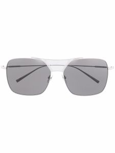 Calvin Klein lunettes de soleil à monture oversize - Argent