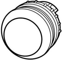 Eaton 216633 drukknop, vlak, zwart 0, vastklikken