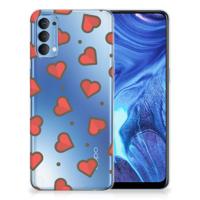 OPPP Reno 4 TPU bumper Hearts