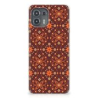 Motorola Edge 20 Lite TPU bumper Batik Brown - thumbnail