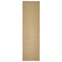 vidaXL Sisalmat voor krabpaal 100x350 cm, sisal tapijt, krabmat, natuurlijk sisal tapijt, kattenkrabmat, sisal mat, sisal kattenkrabmat