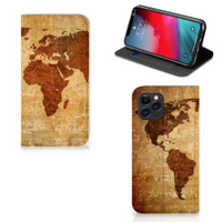 Apple iPhone 11 Pro Book Cover Wereldkaart