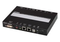 ATEN CN9600 1-lokale-externe gedeelde toegang Enkele poort DVI KVM over IP-switch - thumbnail