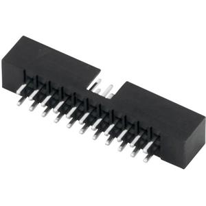 TRU COMPONENTS TC-1270635-16-1-00 Male connector Rastermaat: 2 mm Totaal aantal polen: 16 Aantal rijen: 2 1 stuk(s)