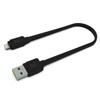 GC Lightning | 25cm USB Kabel Cable Snellaadkabel voor Apple iPhone 13 12 11 SE Pro/Max | iPhone X XR XS Max | iPhone 8 7 Plus | iPhone 6 6S 5 5C 5S Plus | iPad Air/Pro/Mini | iPod Nano/Touch