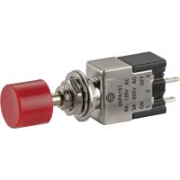 TRU COMPONENTS 1587788 TC-PA101A1RT Drukschakelaar 250 V/AC 3 A 1x aan/uit Continu 1 stuk(s)