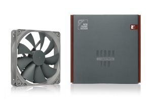 Noctua NF-P14S REDUX-1200 PWM hardwarekoeling Computer behuizing Ventilator 14 cm Grijs