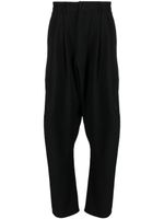 Henrik Vibskov drop-crotch tapered trousers - Noir - thumbnail