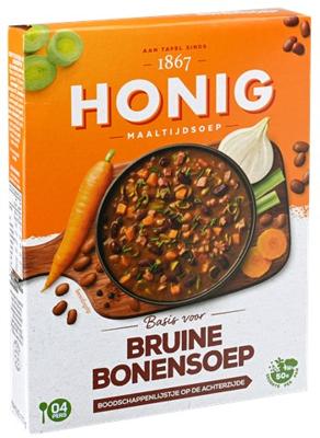 2 pakken Honig Basis voor Maaltijdsoep Bruine Bonen 117g - Online Boodschappen bij Butlon - Voor 12 uur besteld, morgen bezorgd