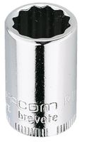 Facom doppen 1/4' 12 kant 1/4" 9/32 - RB.9/32