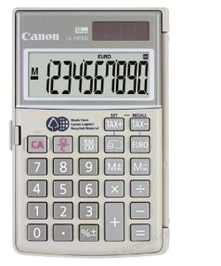 Canon LS-10TEG calculator Pocket Financiële rekenmachine Grijs