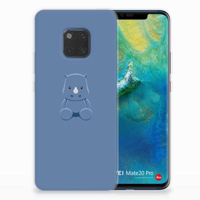 Huawei Mate 20 Pro Telefoonhoesje met Naam Baby Rhino Huawei Mate 20 Pro Telefoonhoesje met Naam Baby Rhino