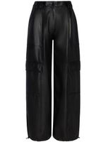 Simkhai pantalon Luxe en cuir artificiel - Noir