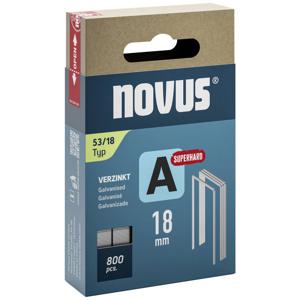 Novus Nietjes type 53 800 stuk(s) 042-0782 Afm. (l x b x h) 18 x 11.3 x 18 mm