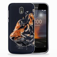 Hoesje maken Nokia 1 Watercolor Tiger