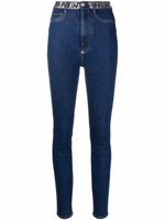 Philipp Plein jean skinny à logo - Bleu - thumbnail