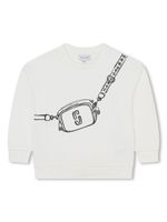 Marc Jacobs Kids sweat à imprimé trompe l'œil - Tons neutres - thumbnail