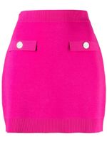 Michael Michael Kors logo-embossed buttoned miniskirt - Rose - thumbnail