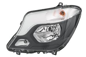 Koplamp HELLA, Inbouwplaats: Links, Spanning (Volt)12V, u.a. fÃ¼r Mercedes-Benz