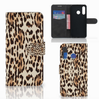 Huawei P30 Lite (2020) Telefoonhoesje met Pasjes Leopard - thumbnail