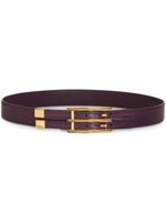 ETRO ceinture en cuir à boucle rectangulaire - Violet