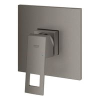 Grohe Eurocube Inbouwthermostaat - 1 knop - zonder omstel - brushed hard graphite 24061AL0