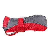 Trixie hondenjas regenjas lorient rood/grijs 45 cm