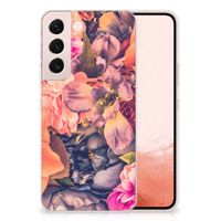 Samsung Galaxy S22 TPU Case Bosje Bloemen - thumbnail