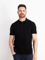 Petrol Industries Heren Essential Polo Zwart - S