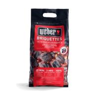 Weber Briketten | 4 Kg Zak | BBQ Brandstof | Premium Kwaliteit, Gemakkelijk Aan Te Steken | 100% Natuurlijk Hout | Gemaakt Van Resthout (17590168)