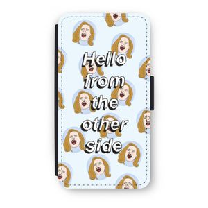 Hello: iPhone XS Flip Hoesje