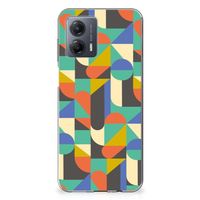 Motorola Moto G53 TPU bumper Funky Retro