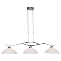 Steinhauer Hanglamp Capri 3-lichts mat chroom 6837ST