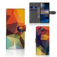 Sony Xperia 10 Book Case Polygon Color - thumbnail