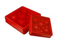 Eat Slow Live Longer Voedsel Voedsel Langzaam Leeft Lange Rode Ster L